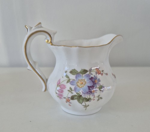 Vintage bone china jug - vintage,