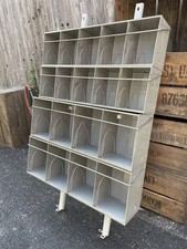 Van Workshop Shed Garage Storage Shelving Unit Practibox Tilt Box Pigeon Holes