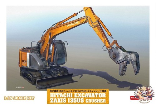 Hasegawa hitachi zaxis - hasegawa, 1/35