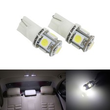 2x T10 W5W 501 194 SMD LED