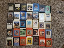 Lot of 35 8-Track Tapes