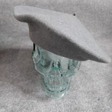 Basque Beret Womens Hat Gray