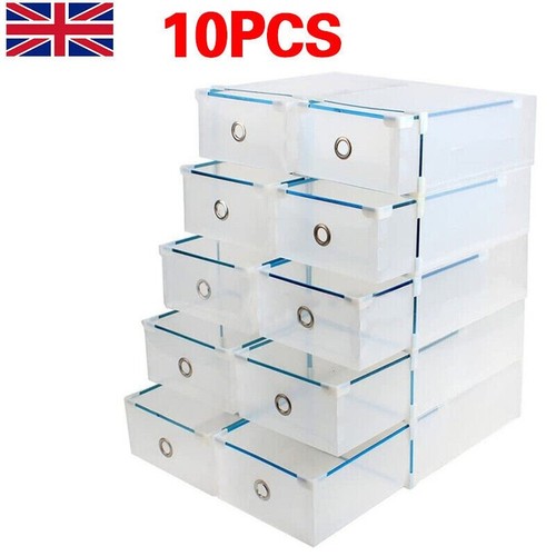 10x clear plastic shoe - plastic,