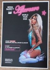 Nessa Barrett - live band music show 2025 promotional tour concert gig poster
