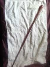 ANTIQUE HARDWOOD ZULU KNOBKERRIE WITH VERY SLENDER BULB 32.5" overall vgc