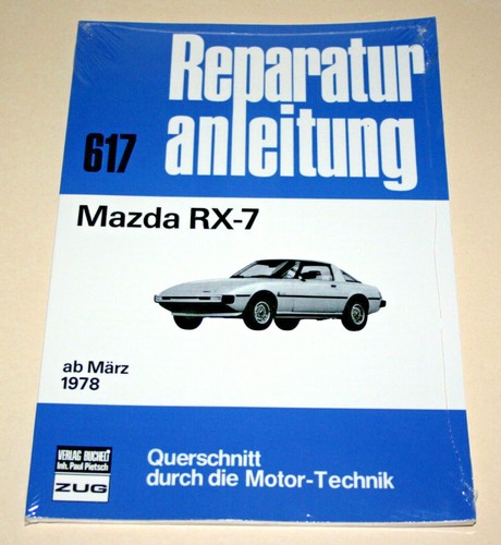 Repair manual mazda rx 7 - mazda, rx-7