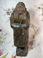 Handmade Antique Wooden Folk