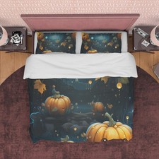 Midnight Fall Pumpkin Duvet