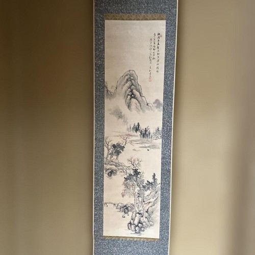Japanese hanging scroll - hanging,
