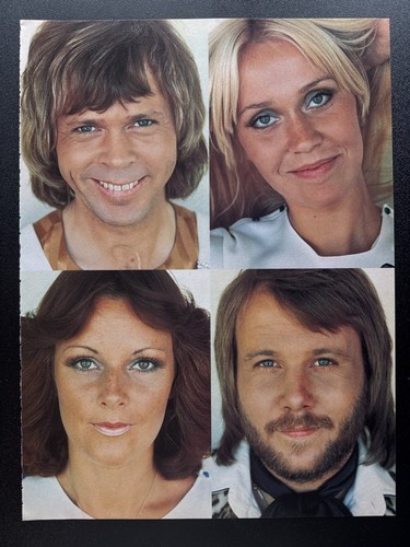 Abba original magazine photo - |,