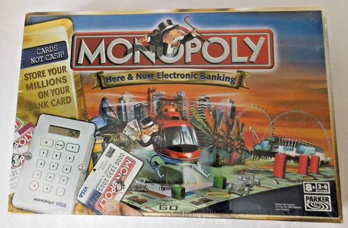 Parker monopoly here now - here, &