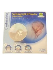 Infantino Soothing Light and Projector - Clip-on Crib Night Light crib projector
