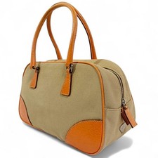 PRADA Hand Bag Tote Purse Logo