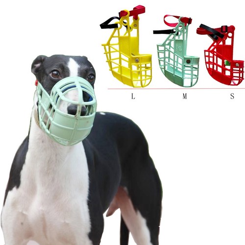 Adjustable dog muzzle - dog, plastic