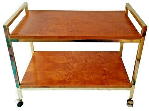 1970s mcm brass burl - mcm,