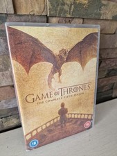 Game of Thrones - The Complete 5 Fifth Season DVD -  UK, region 2.