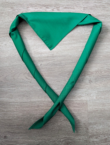 Scout guide youth - guide, necker