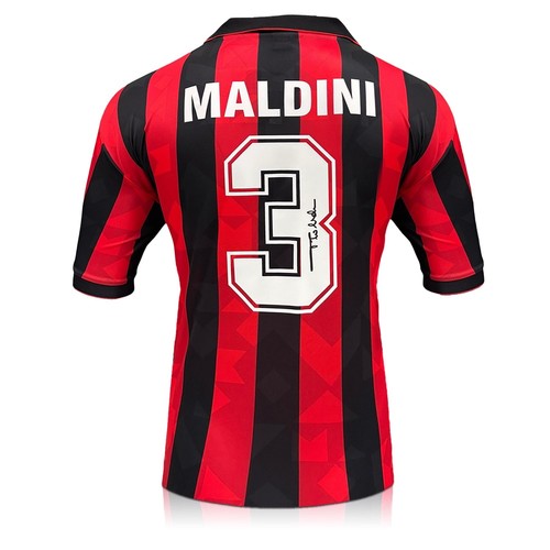 Paolo maldini signed - ac, milan