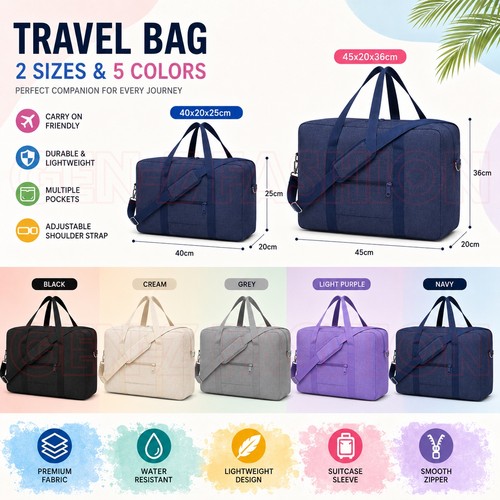 Travel holdall cabin bag - travel,