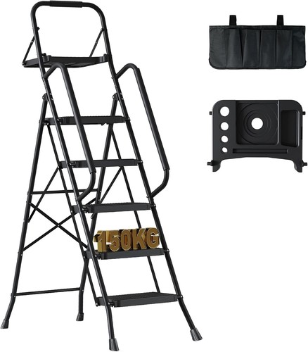 Step ladder foldable with - 5,