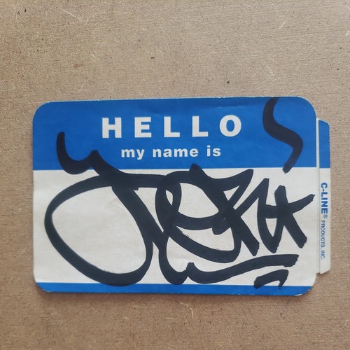 Ader hand drawn tag - ader,