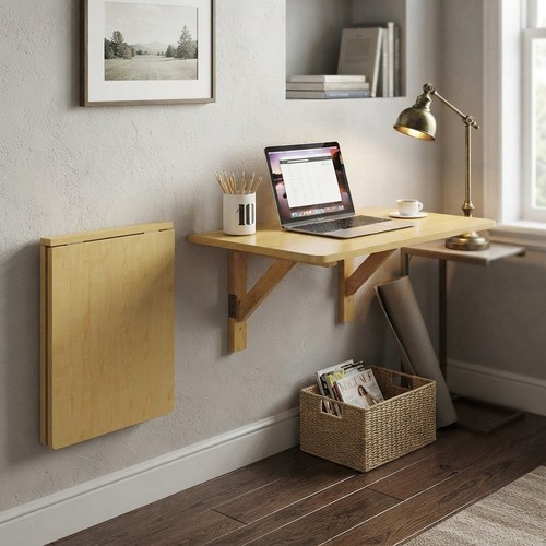 Stylish folding floating desk - folding,