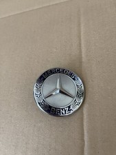 Mercedes-Benz Black Wreath Flat Bonnet Badge Emblem A2228170415