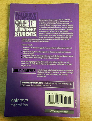 Palgrave study skills writing - study,
