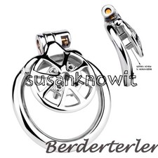 Sissy Flat Chastity Cage with