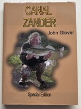 SPECIAL EDITION Canal Zander John Glover predator fishing book Ltd Ed 40 Copies