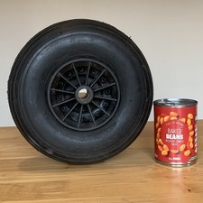 10" x 3.25" Pneumatic Wheel Tyre for Trolley, Barrow or Jockey Wheel 20mm Axle. 