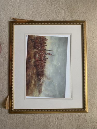 Battle waterloo framed - battle, of