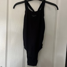 Women’s Speedo Endurance Black  Swimming Costume Size GB10