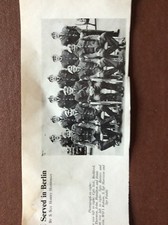 H1f Ephemera Picture British Army 1970s Sisk Bashford Robson Pandit Batters