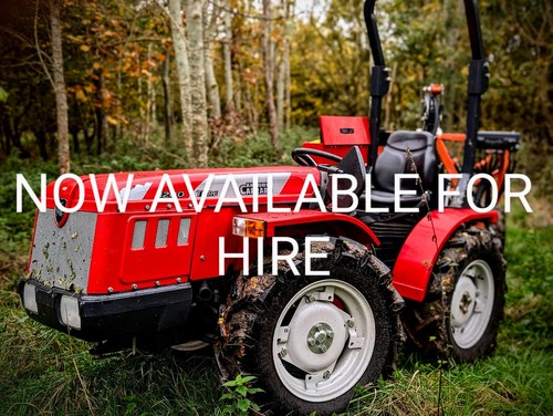 Compact tractor hire flail - hire,