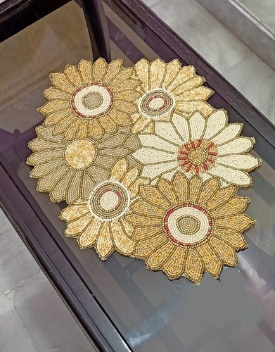 Handcrafted beaded and hand - and,