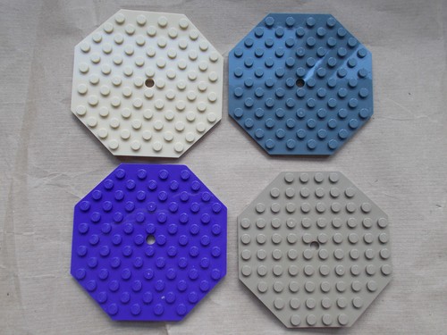 Lego 89523 octagonal - 89523, plate