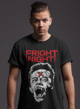 Fright Night T-shirt death vampire movie film retro evil eddie 80s 90s horror