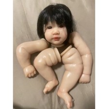 23inch Reborn Baby Doll Kit Already Painted Kit Unassembled Doll Handmade Gift 