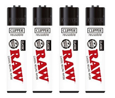 RAW Clipper Lighter WHITE Gas