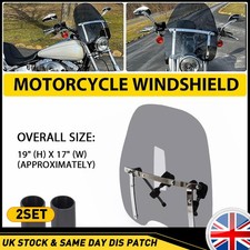 7/8' 1'' Motorcycle Windshield