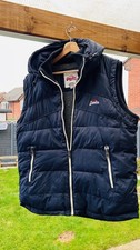SUPERDRY Black Label Men Gilet Fleece size 2XL XXL/ recommend for L/XL 