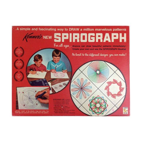 Kenner boardgame spirograph - kenner,