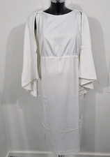 TIFFANY ROSE 'Christina Cape' Maternity Wedding Dress  Ivory Size 3 UK  12-14
