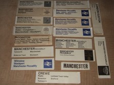 BRITISH RAIL CARRIAGE WINDOW