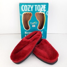 Wave Cozy Toze Microwave Heated Slippers Womens UK 8 - 9 Pink Ladies EU  41 - 43