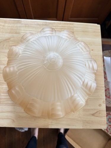 Large art deco glass - large,