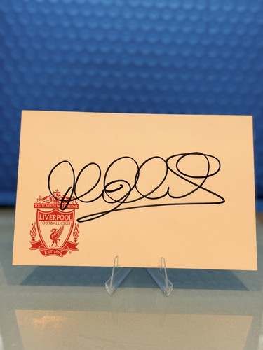 Michael owen hand signed - owen,