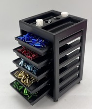 Dolls house hairdressers trolly stylist for hairdresser in 1/12th Scale. 