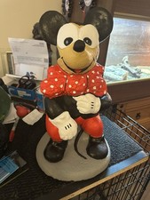 Mickey Mouse Fantasia Vintage garden  Statue Large Collectible